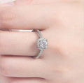 Diamond Ring Silver