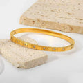 Minimalist Zircon Handcuff