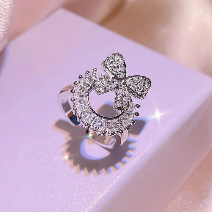 Flash Diamond Bow - RIng