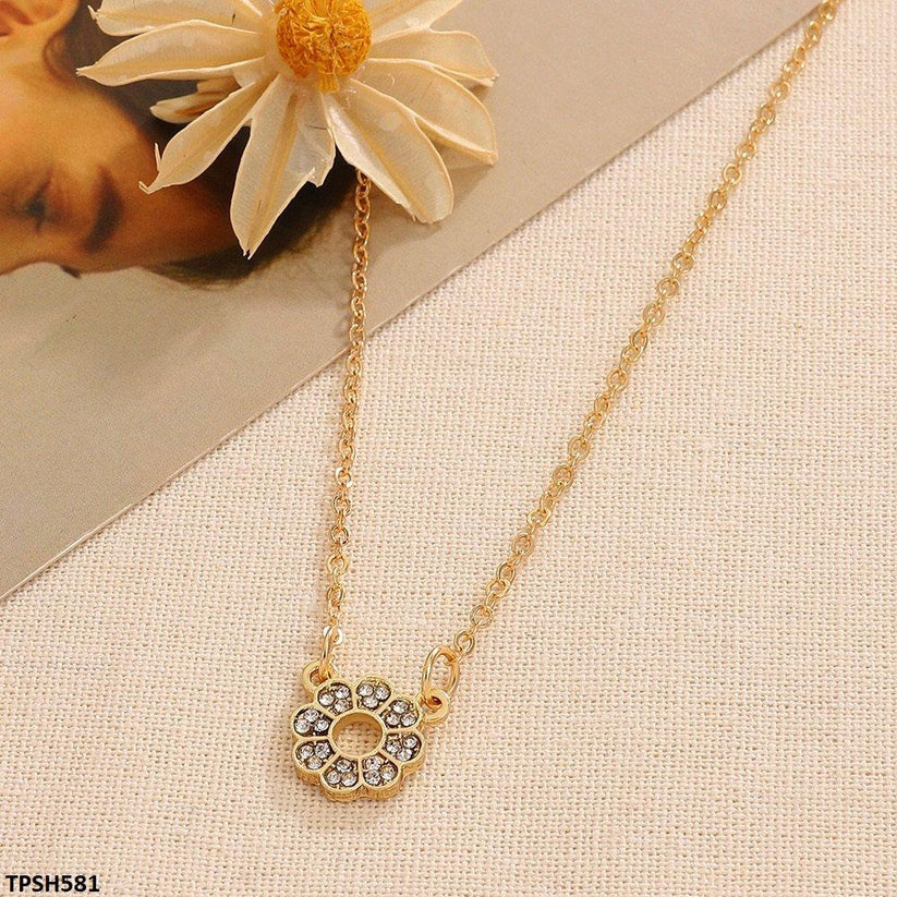 Round Flower Pendent