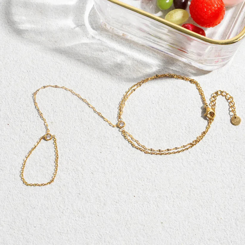 Zircon Hand Chain