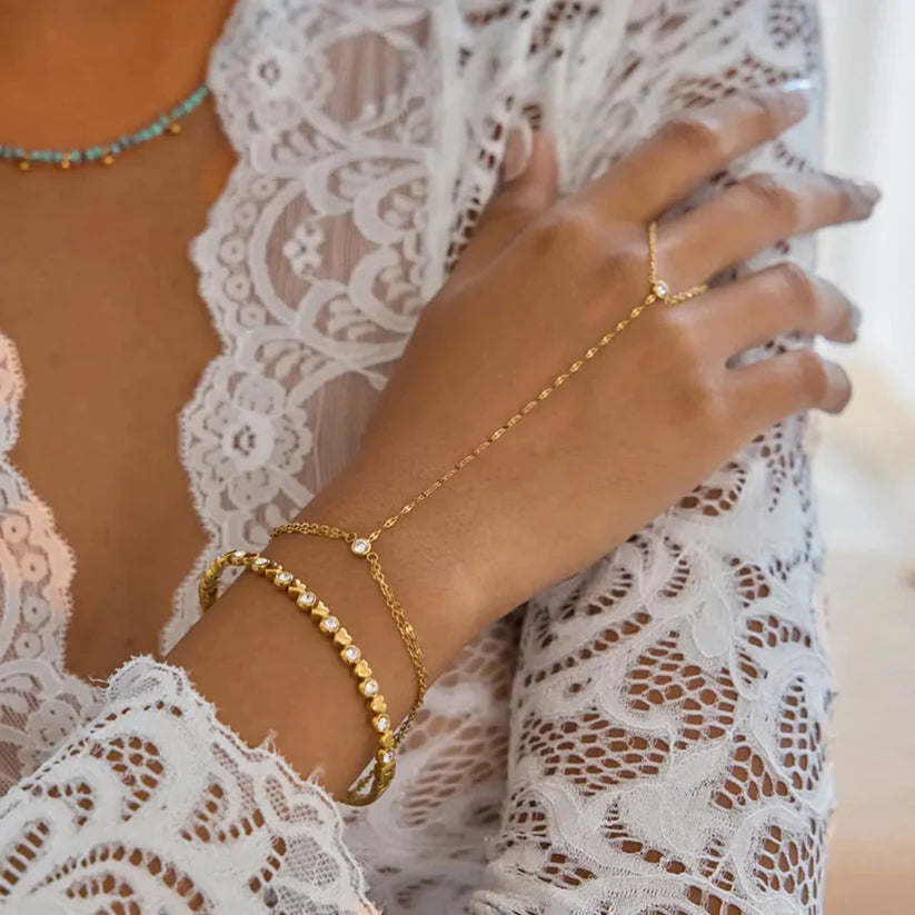 Zircon Hand Chain