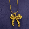 Antique Bow Necklace