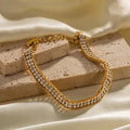 Multi Layer Zircon Bracelet
