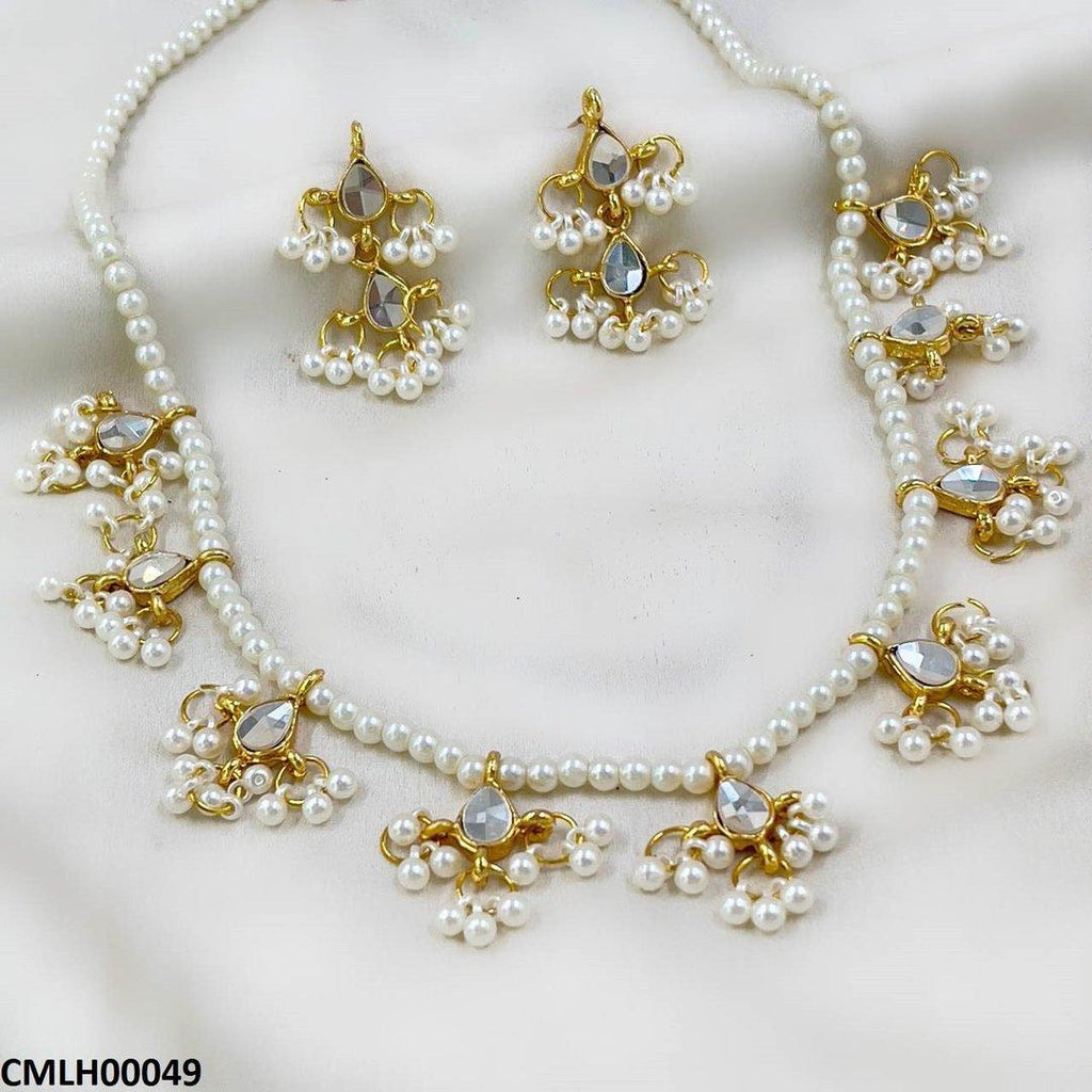 Tear Pearl Drop Mala Set