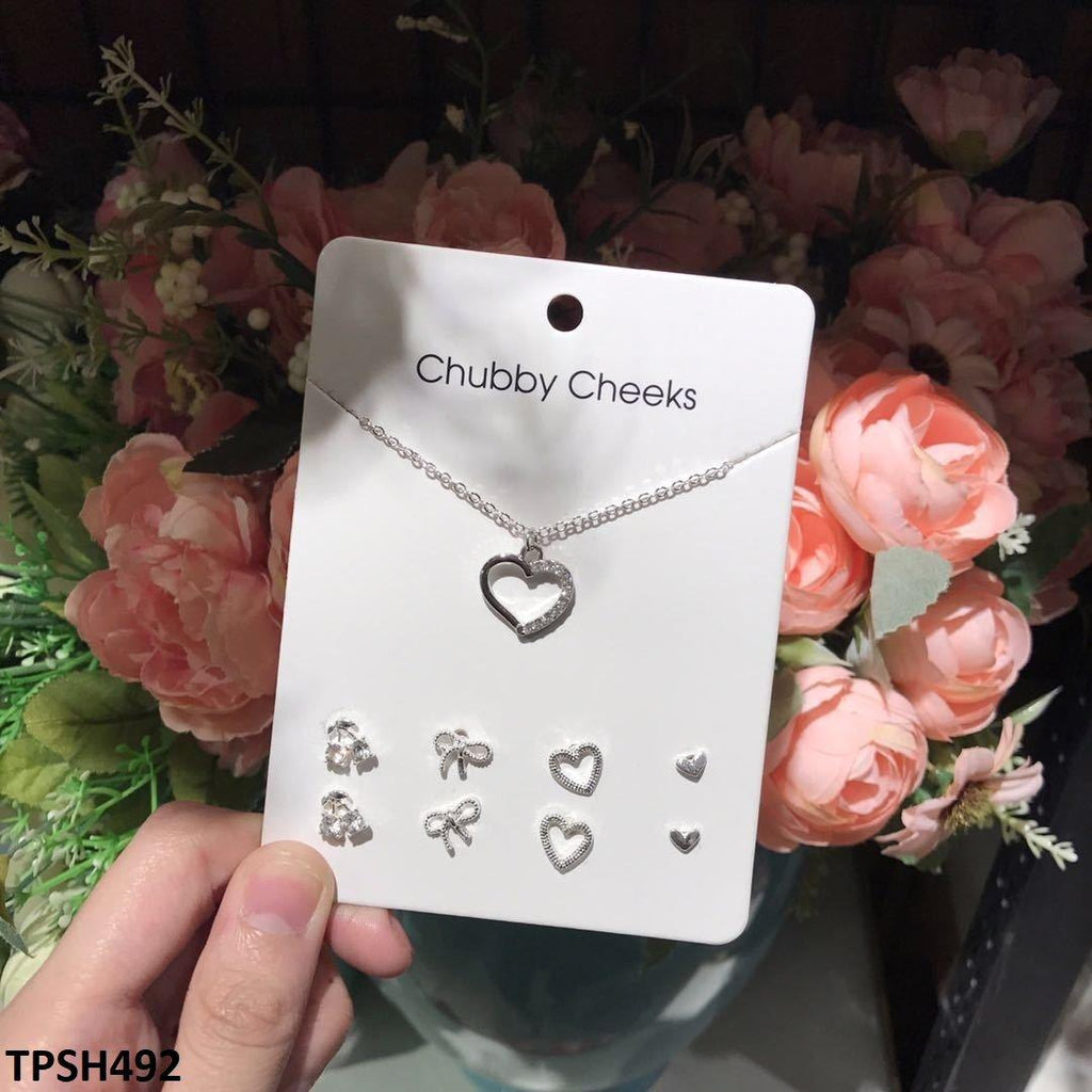 Heart/Bow/Flower Pendant With Tops