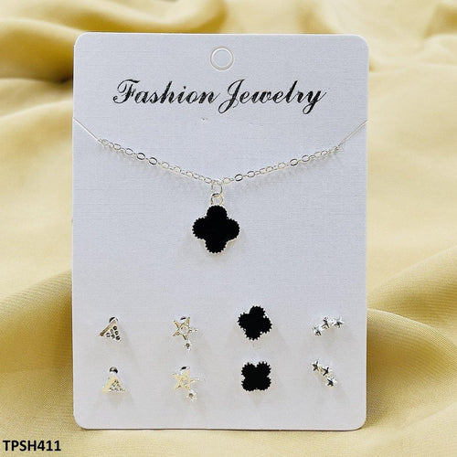 Clover Triangle/Cross/Star Pendant with Tops