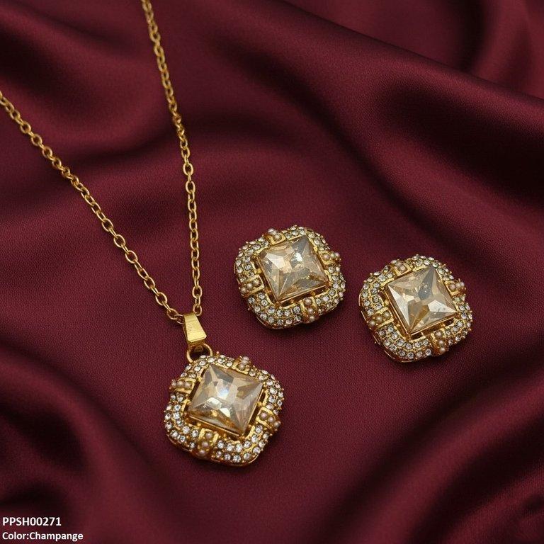 Square Pendant Set