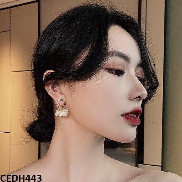 Beads Drop Earrings Pair